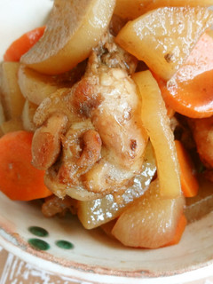大根と鶏手羽元のコーラ煮-レシピのメイン写真
