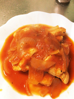 鶏胸肉のトマト煮-レシピのメイン写真