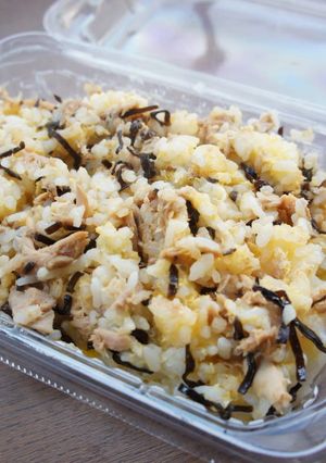 レンジパックで簡単、チャーハン-レシピのメイン写真