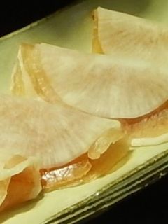 スライス大根の生ハムサンド-レシピのメイン写真