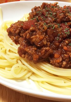 野菜たっぷり！ミートソース-レシピのメイン写真