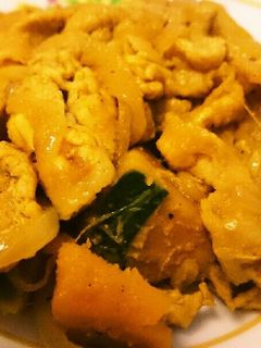 ★かぼちゃと豚肉のカレー炒め★-レシピのメイン写真