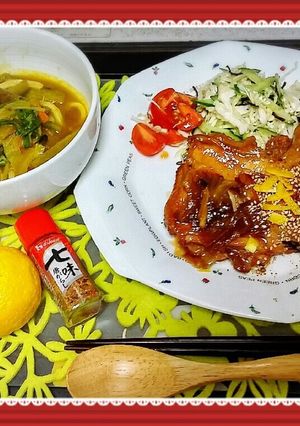 冬至→ほうとう➕和ロースト♥チキン-レシピのメイン写真
