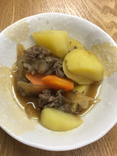 牛丼をリメイク・肉じゃが-レシピのメイン写真