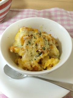 リメイク☆カボチャの煮物でドリア-レシピのメイン写真