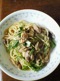鶏肉ときのこのパスタ-レシピのメイン写真