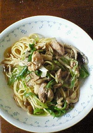 鶏肉ときのこのパスタ-レシピのメイン写真