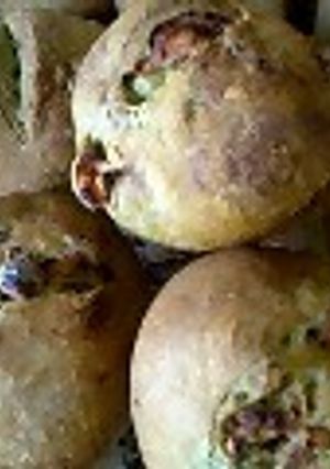 香り高いヨモギパン・・インゲン豆入り-レシピのメイン写真