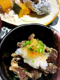 砂ずりの唐揚げ おろしポン酢がけ-レシピのメイン写真