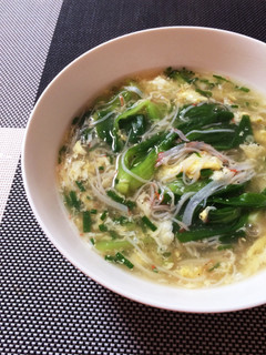 簡単♪♤青梗菜とカニカマの中華スープ♤-レシピのメイン写真