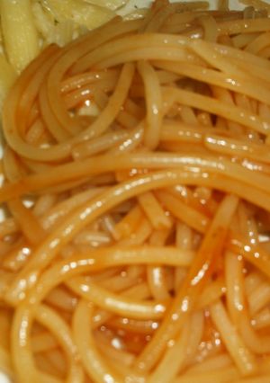 とっても簡単ノンオイル★ケチャップパスタ-レシピのメイン写真