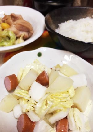 止まらない！！冬白菜のサラダ-レシピのメイン写真