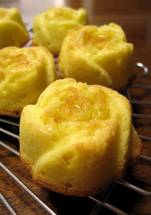 * マンゴー＆オレンジのプチケーキ *-レシピのメイン写真