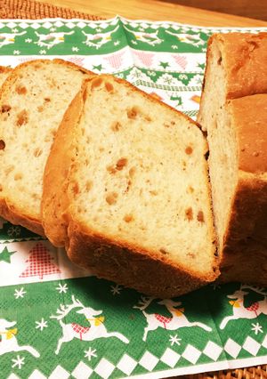 イチジクとハチミツのふわふわ食パン-レシピのメイン写真