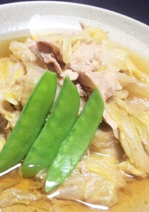 白菜と豚肉の生姜煮-レシピのメイン写真