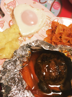 ワクワク☆ホイル包みハンバーグ-レシピのメイン写真
