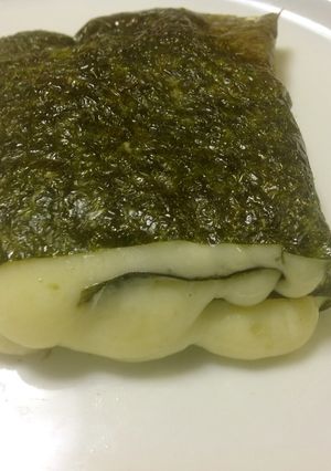 【時短】焼いて挟むだけ！磯辺焼チーズ-レシピのメイン写真
