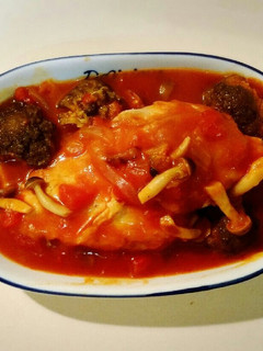 クリスマスにぴったり!チキンのトマト煮-レシピのメイン写真