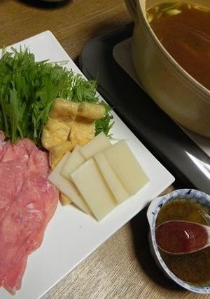 餅入り簡単★カレーBRIしゃぶ-レシピのメイン写真