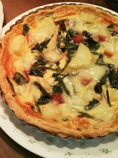 ほうれん草とポテトのキッシュ-レシピのメイン写真
