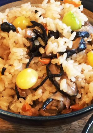 黒豆入り具沢山の炊き込みご飯-レシピのメイン写真