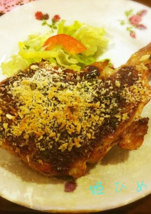 豪華☆骨付き鶏もも足のハニーマスタード-レシピのメイン写真
