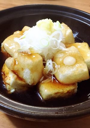 揚げ出し豆腐andお餅-レシピのメイン写真