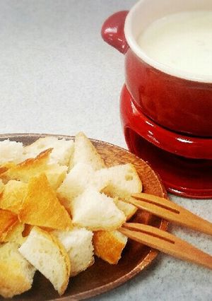 美味しいチーズフォンデュ-レシピのメイン写真