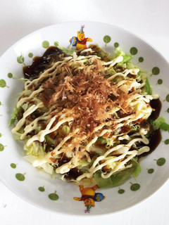 レンジでお好み焼き!-レシピのメイン写真