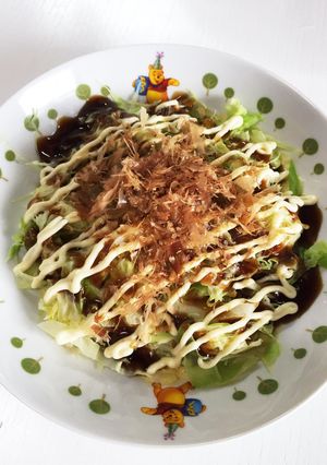 レンジでお好み焼き！-レシピのメイン写真