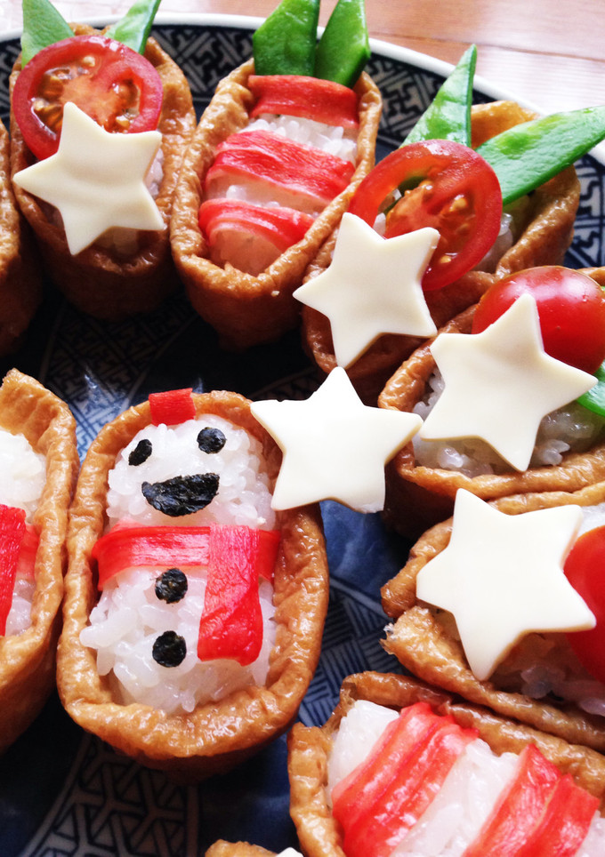 私のクリスマスお稲荷さん☆-レシピのメイン写真