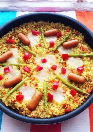 お餅を使って♪洋風カレーおこわ-レシピのメイン写真
