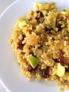 フルーツドライカレー玄米サラダ-レシピのメイン写真