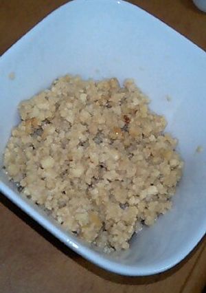 ご飯がすすむ!!ヘルシー豆腐でそぼろ♪-レシピのメイン写真