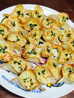 ✩エビとカニカマの餃子カップ✩-レシピのメイン写真