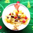 ヨーグルトアート★クリスマスツリー
