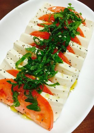 ✩豆腐とトマトのカプレーゼ✩-レシピのメイン写真