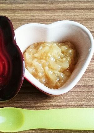離乳食に♪りんごのくず風ゼリー-レシピのメイン写真