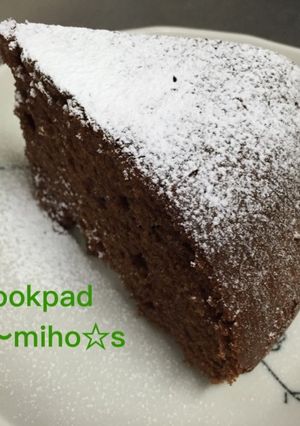 簡単☆本格的なチョコレートケーキ-レシピのメイン写真