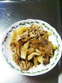 ~お弁当に~ 豚肉のカレー照り焼き炒め-レシピのメイン写真