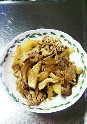 ～お弁当に～ 豚肉のカレー照り焼き炒め-レシピのメイン写真