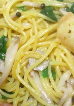 簡単　時短　和風パスタ　フライパンのみ-レシピのメイン写真