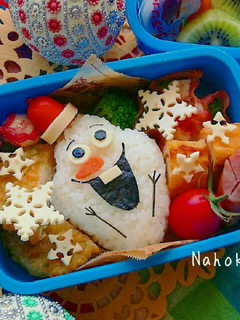 オラフのクリスマス❤幼稚園キャラ弁-レシピのメイン写真