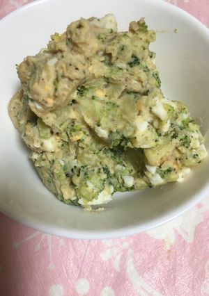 ポテトサラダinレバーペースト-レシピのメイン写真