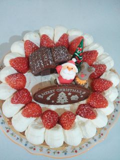 卵不使用クリスマスタルトケーキ♪-レシピのメイン写真