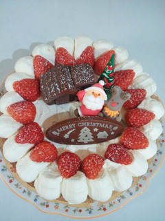卵不使用クリスマスタルトケーキ♪-レシピのメイン写真