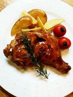 照り焼きローストチキン-レシピのメイン写真