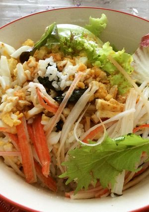 韓国海苔巻き風の丼-レシピのメイン写真