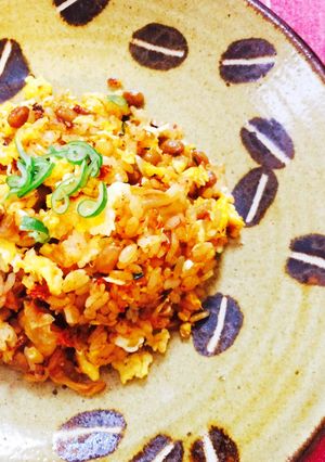 納豆キムチチャーハン-レシピのメイン写真