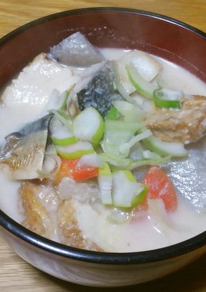 塩サバのかす汁-レシピのメイン写真